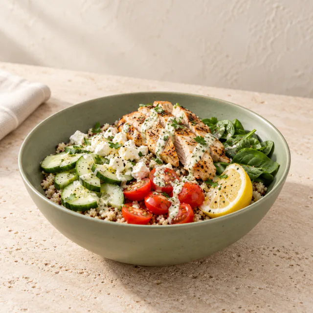 Quinoa Chicken Power Salad